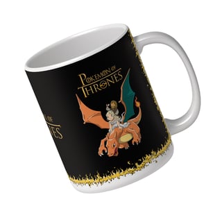 Nome do produto Pokemon of Thrones <br>[Caneca]</br>