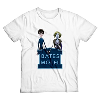 Nome do produto Bates Motel <br>[T-Shirt Plus Size]</br>