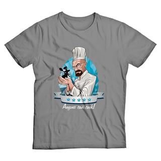 Nome do produto Qualquer um Pode Cozinhar <br>[T-Shirt Plus Size]</br>