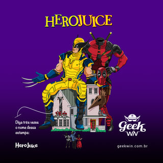 Nome do produto Herojuice<br>[Cropped]</br>