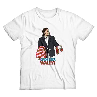 Nome do produto Onde está Wally? <br>[T-Shirt Plus Size]</br>
