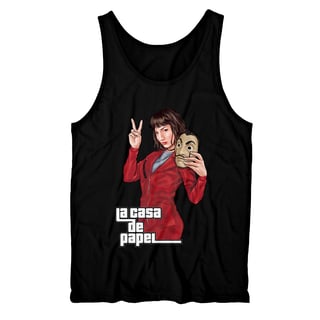 Nome do produto La Casa de Papel <br>[Regata Masculina Quality]</br>