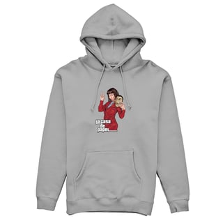 Nome do produto La Casa de Papel <br>[Moletom Canguru Unissex]</br>