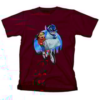 Nome do produto Stitch o Extraterrestre<br>[T-Shirt Quality]</br>