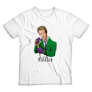 Nome do produto Its not Puzzle<br>[T-Shirt Plus Size]</br>