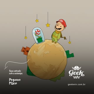 Nome do produto Pequeno Mario <br>[Eco Bag]</br>