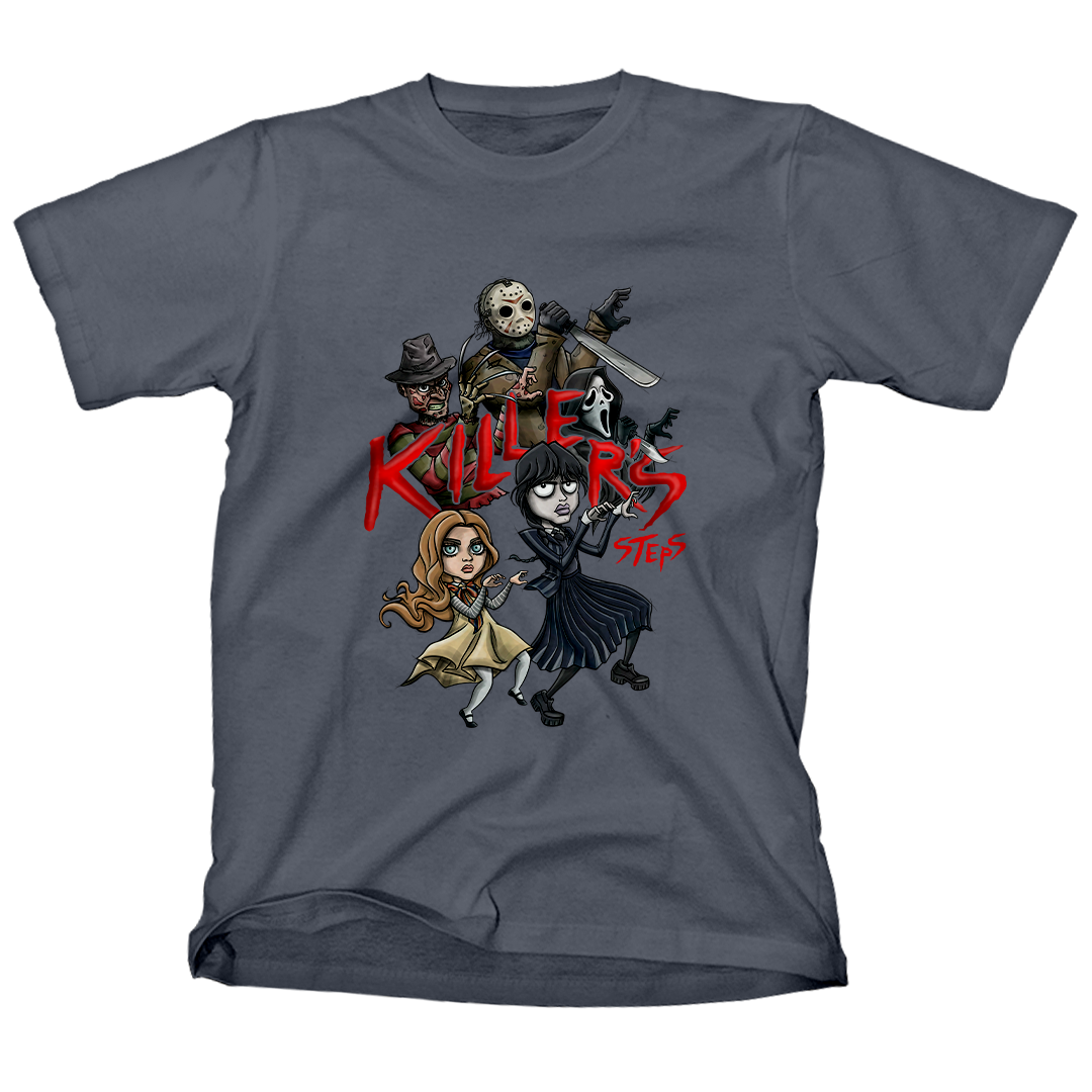 Nome do produto: Killers Steps <br>[T-Shirt Quality]</br>