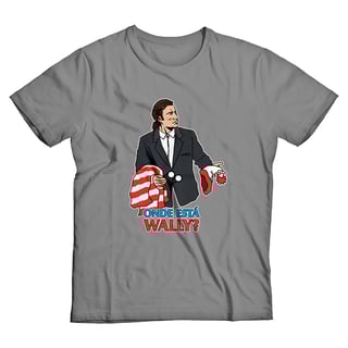 Nome do produto Onde está Wally? <br>[T-Shirt Plus Size]</br>