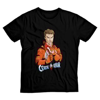 Nome do produto Cereal Killer <br>[T-Shirt Plus Size]</br>