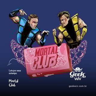 Nome do produto Mortal Club <br>[Caneca]</br>