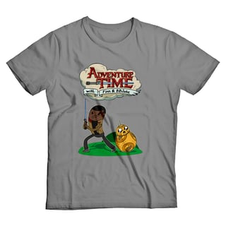 Nome do produto Adventure Time <br>[T-Shirt Plus Size]</br>