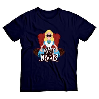 Nome do produto What is Real? <br>[T-Shirt Plus Size]</br>
