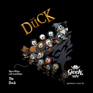 Nome do produto The Duck <br>[Moletom Canguru Unissex]</br>