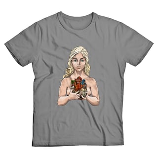 Nome do produto Mother of the Dragons <br>[T-Shirt Plus Size]</br>