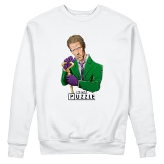Nome do produto Its not Puzzle<br>[Moletom Fechado Unissex]</br>