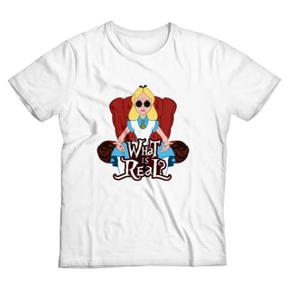 Nome do produto What is Real? <br>[T-Shirt Plus Size]</br>