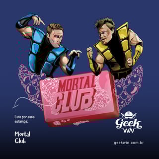 Nome do produto Mortal Club <br>[Moletom Fechado Unissex]</br>