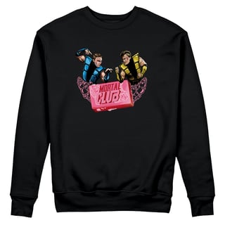 Nome do produto Mortal Club <br>[Moletom Fechado Unissex]</br>