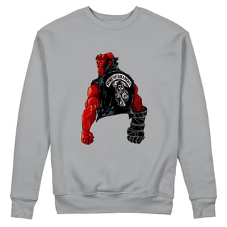 Nome do produto Sons of Hell <br>[Moletom Fechado Unissex]</br>