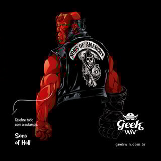 Nome do produto Sons of Hell <br>[Pôster]</br>
