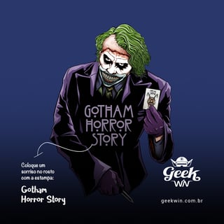 Nome do produto Gotham Horror Story <br>[Moletom Fechado Unissex]</br>