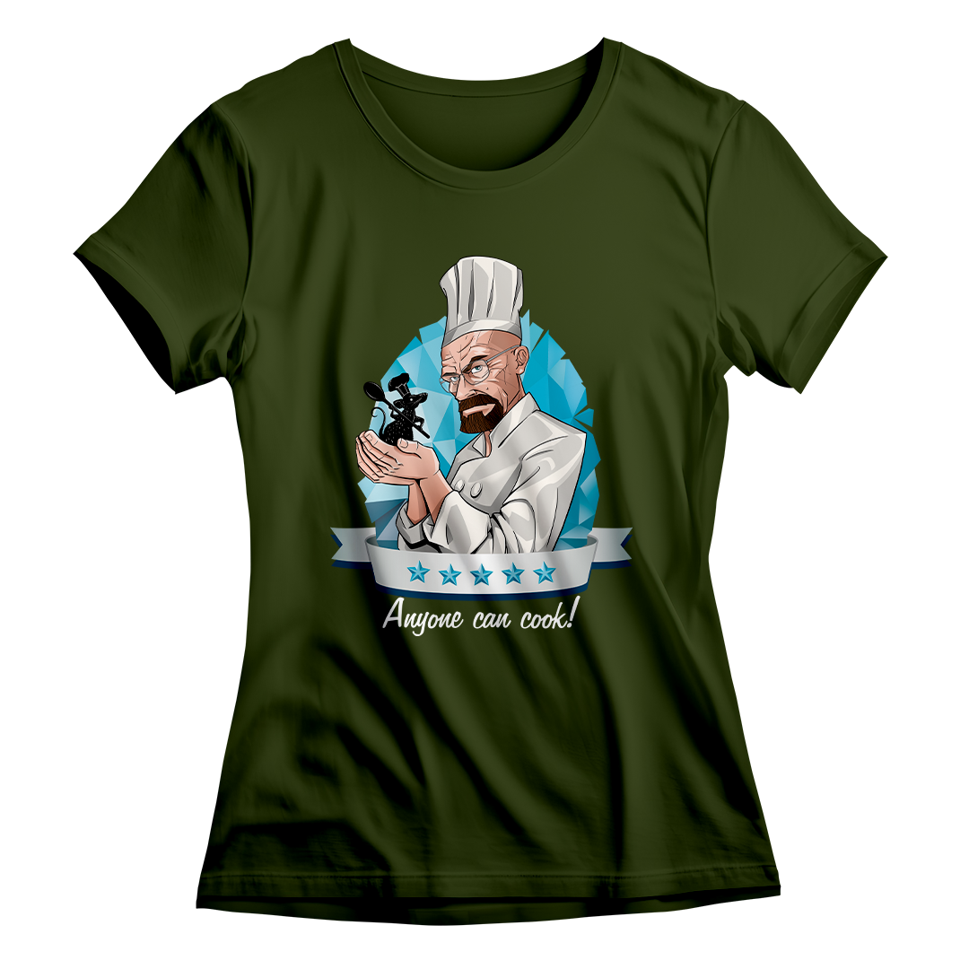 Nome do produto: Qualquer um Pode Cozinhar <br>[Baby Long Quality]</br>