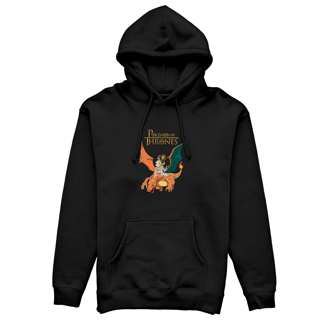 Nome do produto: Pokemon of Thrones <br>[Moletom Canguru Unissex]</br>
