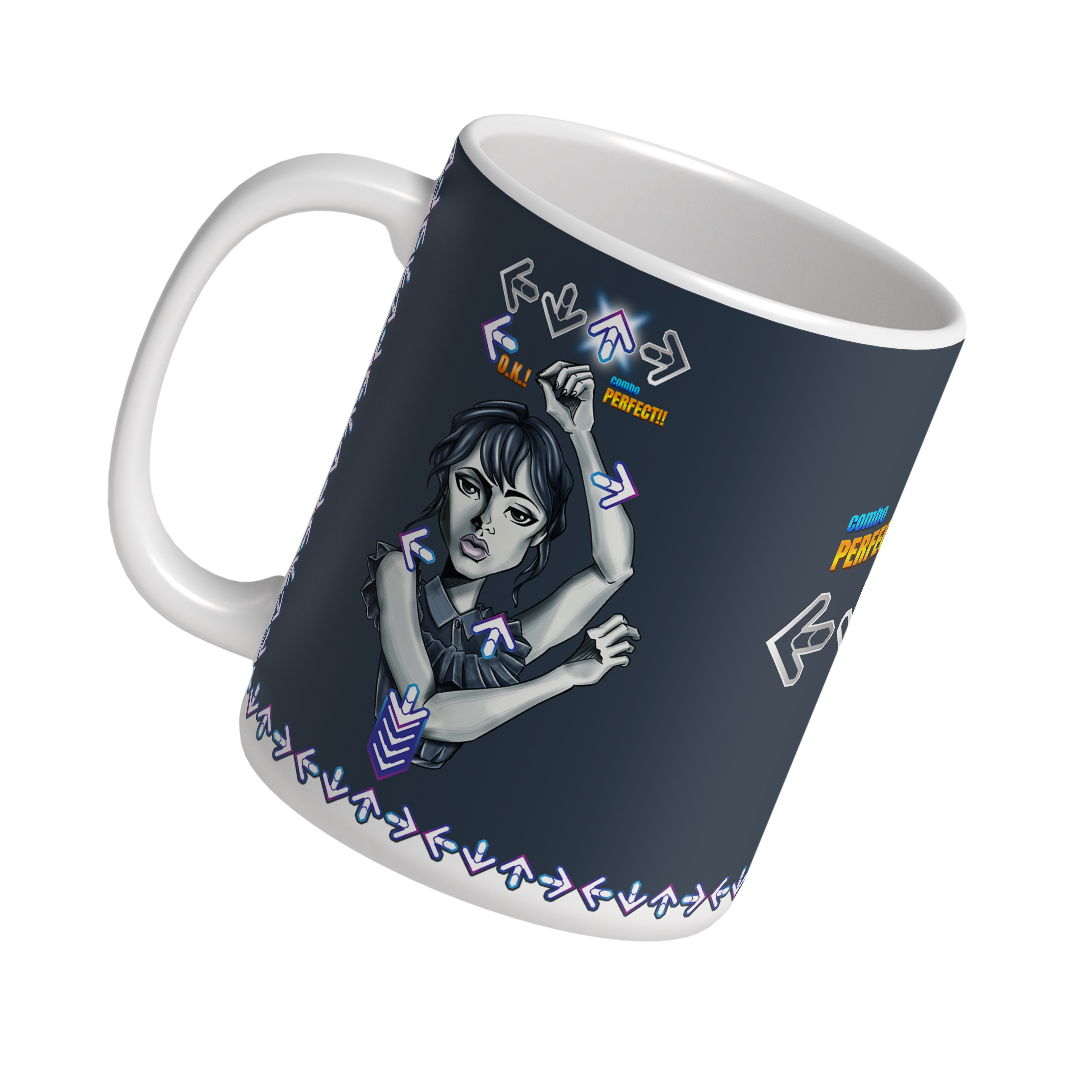 Nome do produto: Wandinha Dance <br>[Caneca]</br>