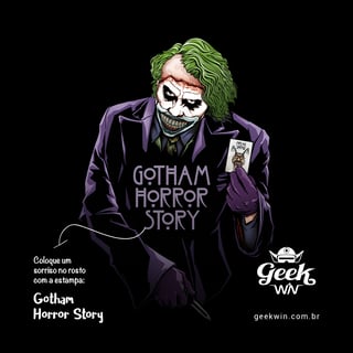 Nome do produto Gotham Horror Story<br>[Pôster]</br>
