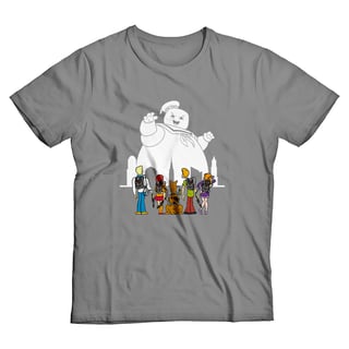 Nome do produto Caça Fantasmas <br>[T-Shirt Plus Size]</br>