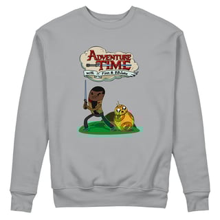 Nome do produto Adventure Time <br>[Moletom Fechado Unissex]</br>