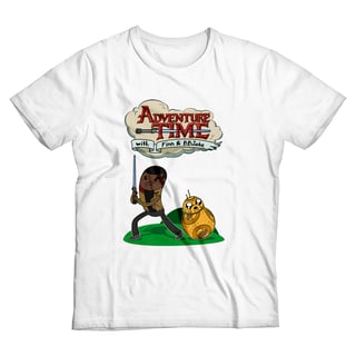 Nome do produto Adventure Time <br>[T-Shirt Plus Size]</br>