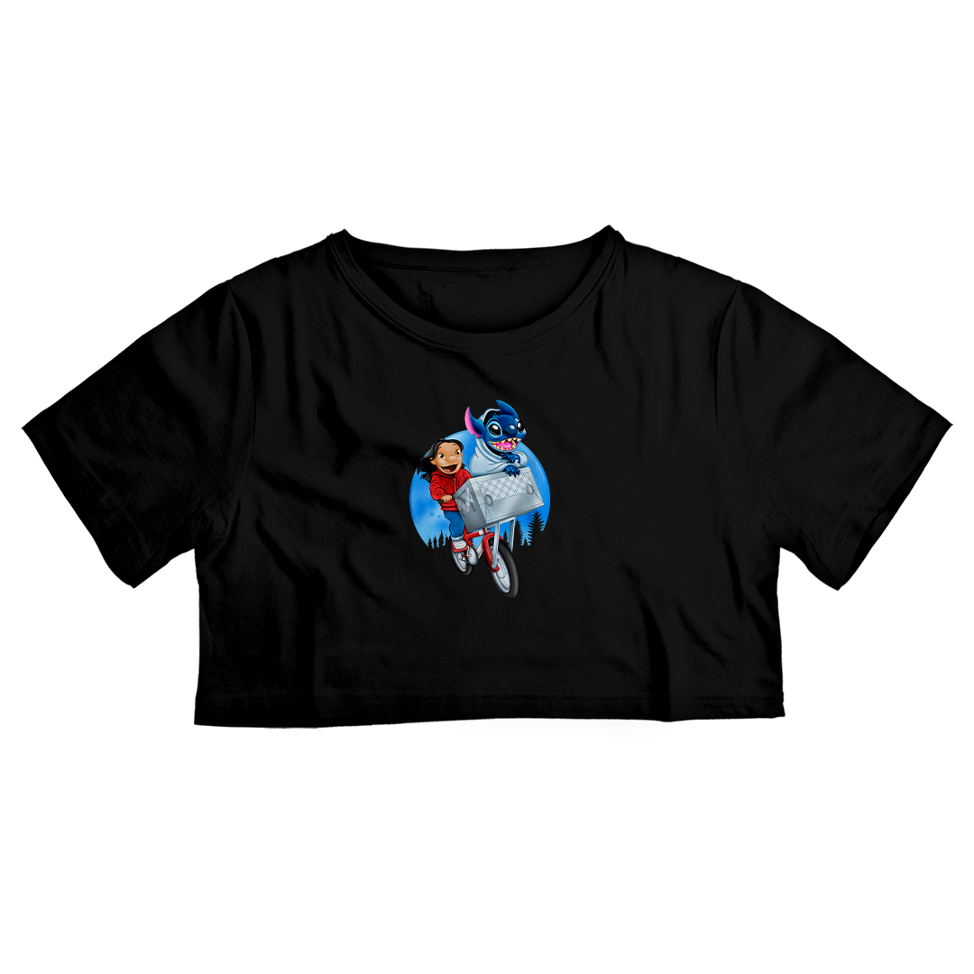 Nome do produto: Stitch o Extraterrestre<br>[Cropped]</br>