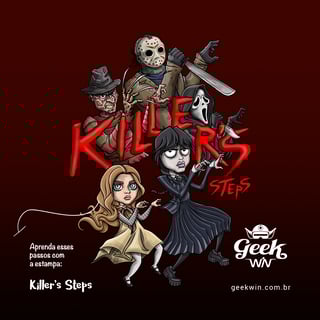 Nome do produto Killers Steps<br>[Pôster]</br>