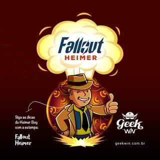 Nome do produto Fallout Heimer<br>[Pôster]</br>