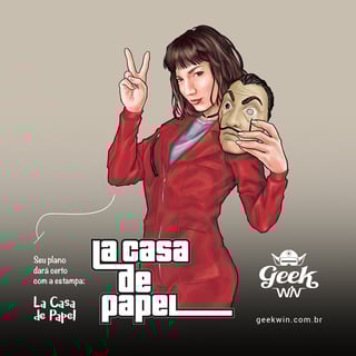 Nome do produto La Casa de Papel<br>[Eco Bag]</br>