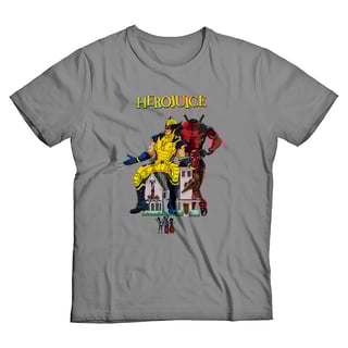 Nome do produto Herojuice<br>[T-Shirt Plus Size]</br>