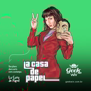 Nome do produto La Casa de Papel<br>[Pôster]</br>
