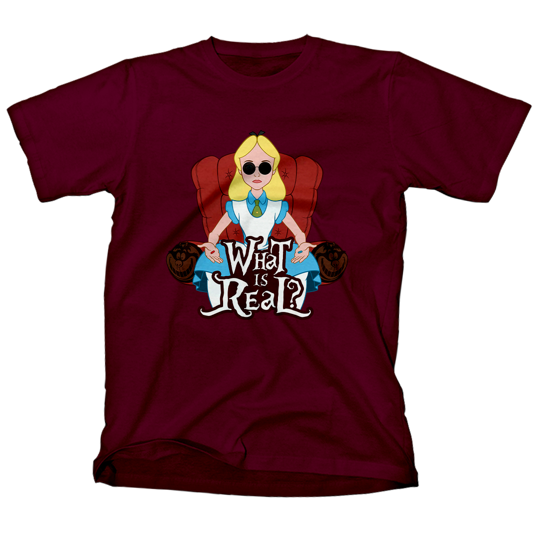 Nome do produto: What is Real? <br>[T-Shirt Quality]</br>