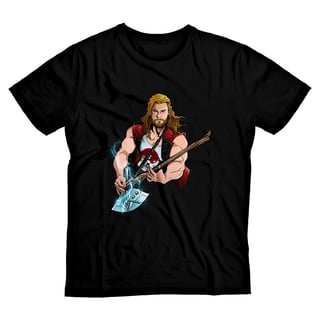 Nome do produto Thor Hero <br>[T-Shirt Plus Size]</br>