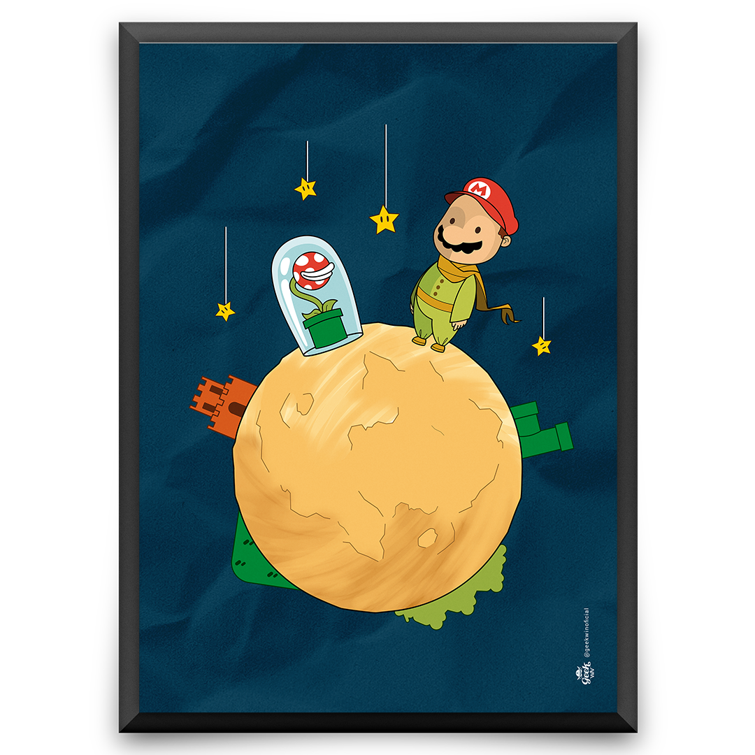 Nome do produto: Pequeno Mario<br>[Pôster]</br>