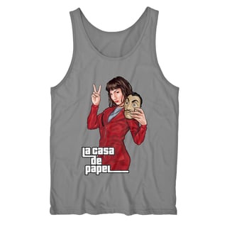 Nome do produto La Casa de Papel <br>[Regata Masculina Quality]</br>