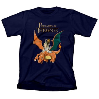 Nome do produto Pokemon of Thrones <br>[T-Shirt Quality]</br>