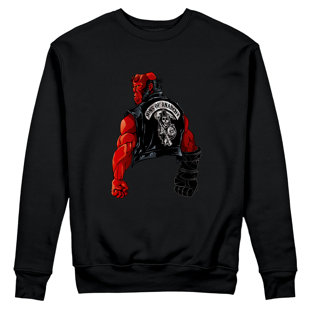 Nome do produto: Sons of Hell <br>[Moletom Fechado Unissex]</br>