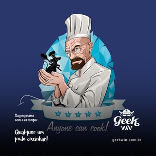Nome do produto Qualquer um Pode Cozinhar <br>[Cropped]</br>