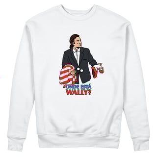 Nome do produto Onde está Wally? <br>[Moletom Fechado Unissex]</br>