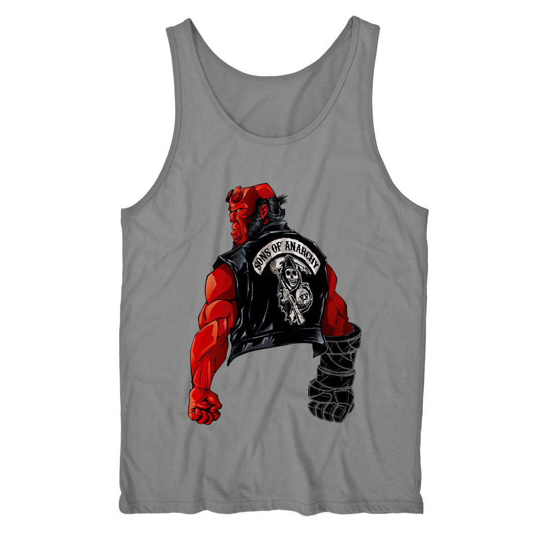 Nome do produto: Sons of Hell <br>[Regata Masculina Quality]</br>