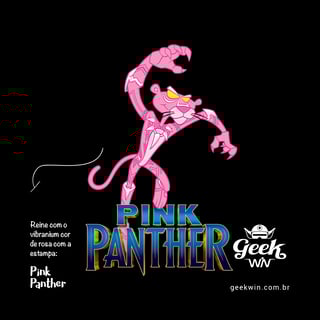 Nome do produto Pink Panther <br>[Moletom Canguru Unissex]</br>