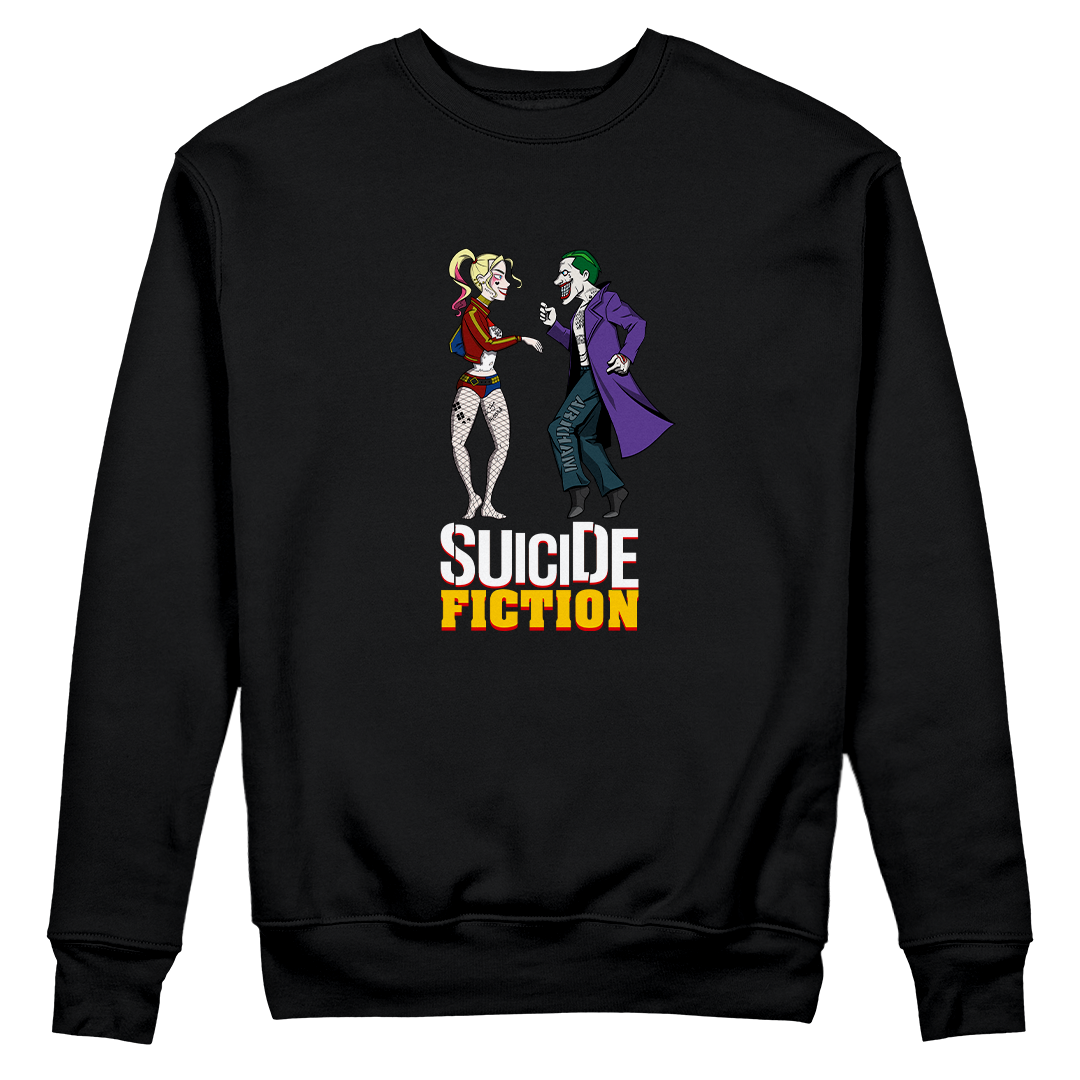 Nome do produto: Suicide Fiction <br>[Moletom Fechado Unissex]</br>