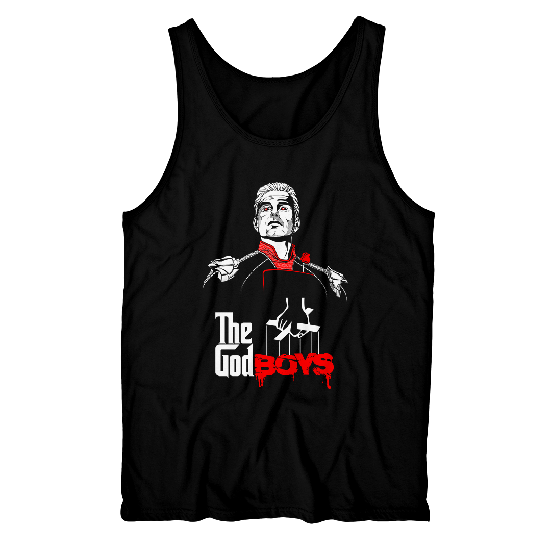 Nome do produto: The God Boys<br>[Regata Masculina Quality]</br>
